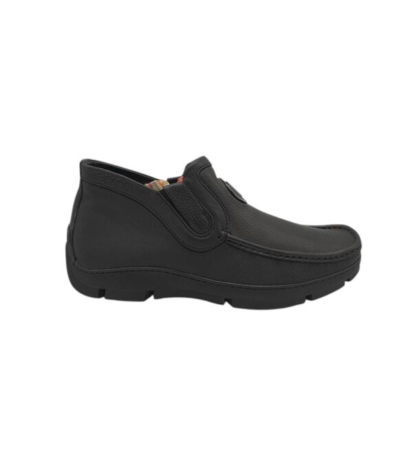 Ghete barbati Baldinini 41.5, piele, negru - imagine 1