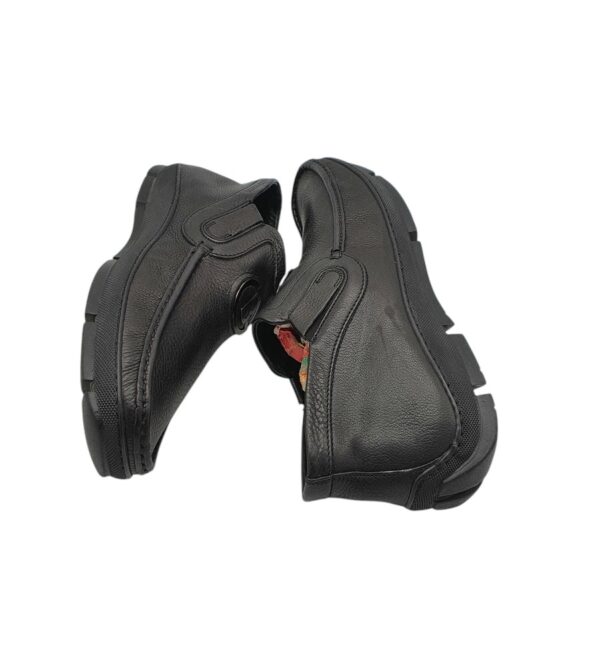 Ghete barbati Baldinini 41.5, piele, negru - imagine 4
