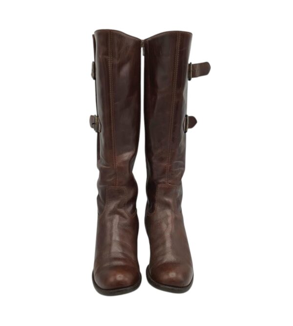 Cizme dama Gabor 37, piele, maro - imagine 3