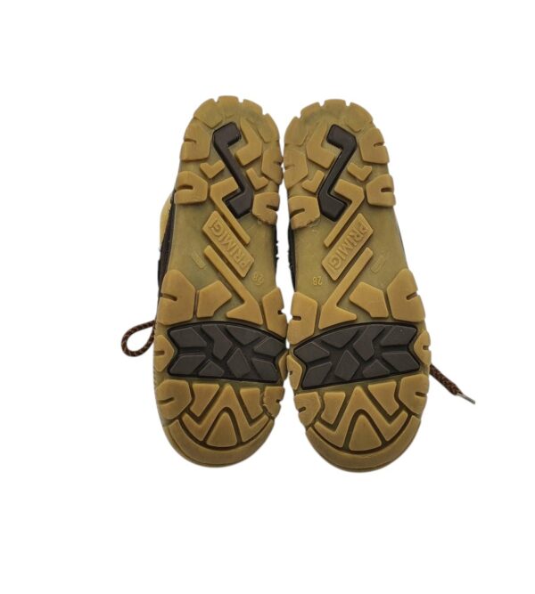 Cizme copii Primigi 28, piele intoarsa, maro negru, Gore-tex, imblanite - imagine 5
