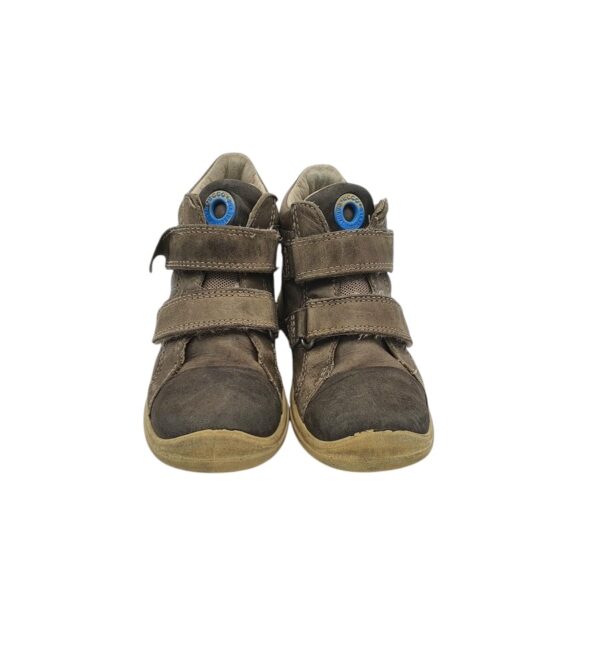 Adidasi copii Ecco 26, piele, gri - imagine 3