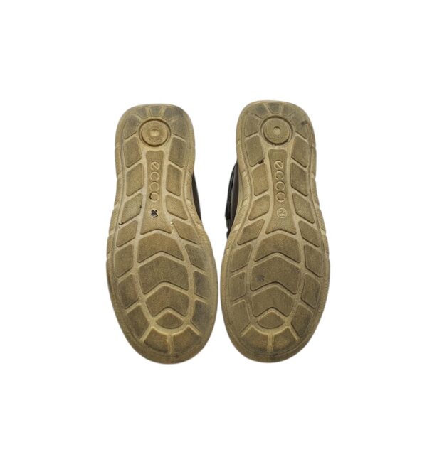 Adidasi copii Ecco 26, piele, gri - imagine 5