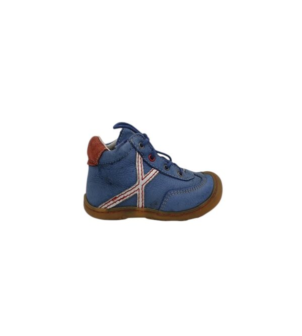 Adidasi copii Pepino 21, piele, albastru - imagine 1