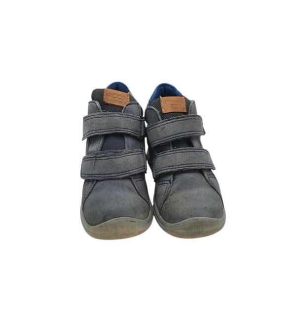 Adidasi copii Ecco 25, piele, albastru - imagine 3