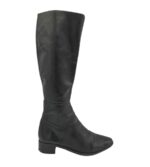 Cizme dama Cypres 37, piele, negru