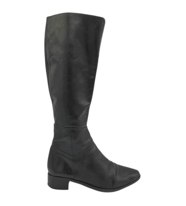 Cizme dama Cypres 37, piele, negru - imagine 1