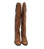Cizme dama Seller 40, piele, maro - imagine 3