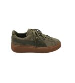 Adidasi barbati Puma 40.5, material textil, piele, verde
