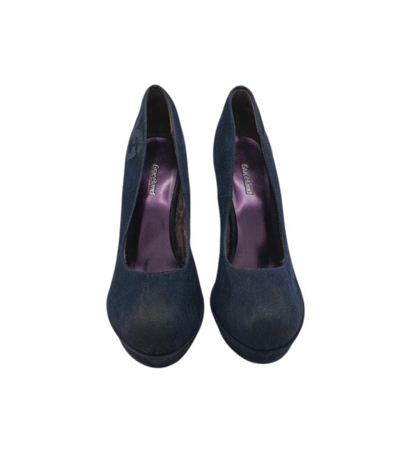 Pantofi dama Graceland 36, material textil, bleumarin - imagine 3
