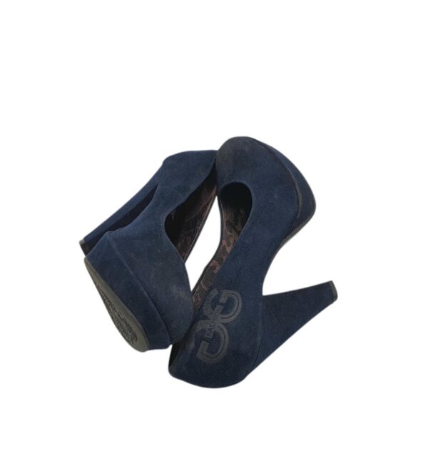 Pantofi dama Graceland 36, material textil, bleumarin - imagine 4
