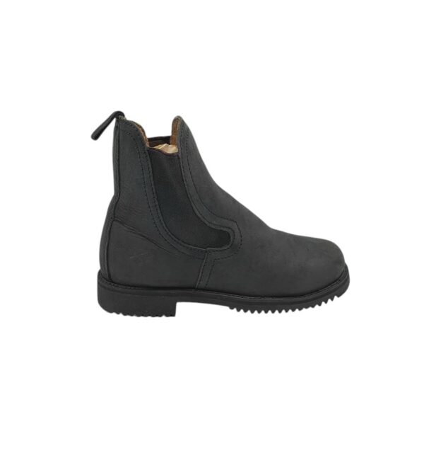 Ghete dama Hoggs of Fife 38, piele, negru - imagine 1