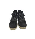 Ghete dama Ara 37, piele intoarsa, negru - imagine 3