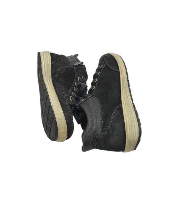 Ghete dama Ara 37, piele intoarsa, negru - imagine 4