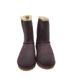 Cizme copii  Black Fox 35, alte materiale , maro, imblanite - imagine 3