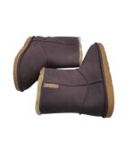 Cizme copii  Black Fox 35, alte materiale , maro, imblanite - imagine 4