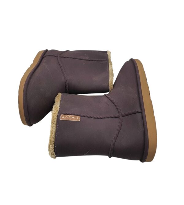 Cizme copii  Black Fox 35, alte materiale , maro, imblanite - imagine 4