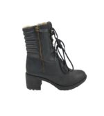 Ghete dama Clarks 39, piele, negru