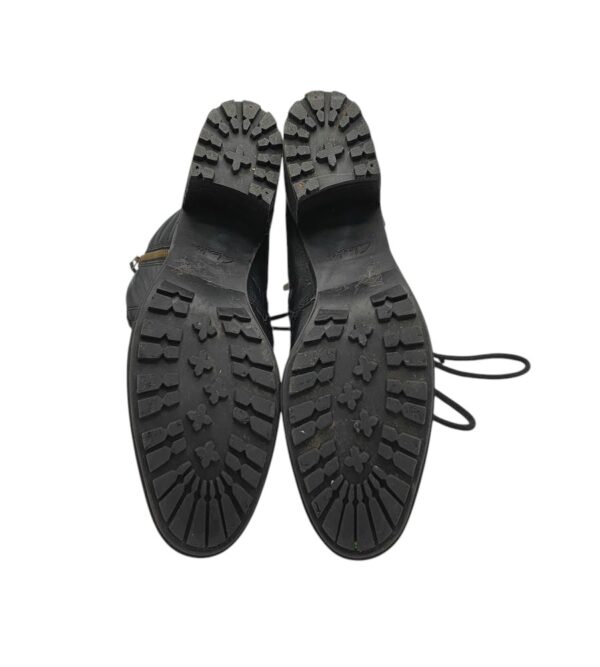 Ghete dama Clarks 39, piele, negru - imagine 5