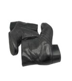 Botine dama 41, piele, negru - imagine 4