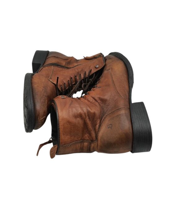 Ghete dama Sommerkind 41, piele, maro - imagine 4