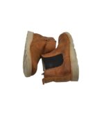 Ghete copii Clarks 30, piele, maro - imagine 4