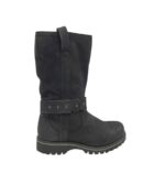 Cizme dama Dr. Jurgens 38, piele, negru, imblanite