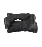 Cizme dama Dr. Jurgens 38, piele, negru, imblanite - imagine 4