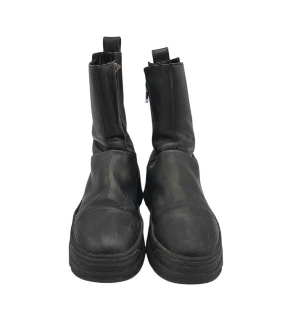 Ghete barbati Vagabond 41, piele, negru, imblanite - imagine 3