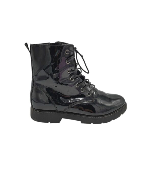 Ghete dama Blue Motion 40, imitatie de piele, negru - imagine 1