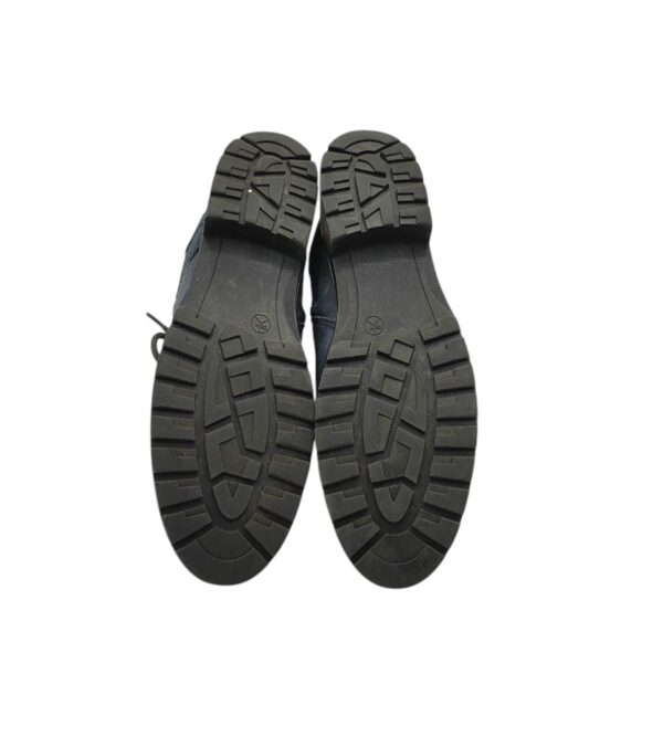 Ghete dama 38, imitatie de piele, albastru - imagine 5