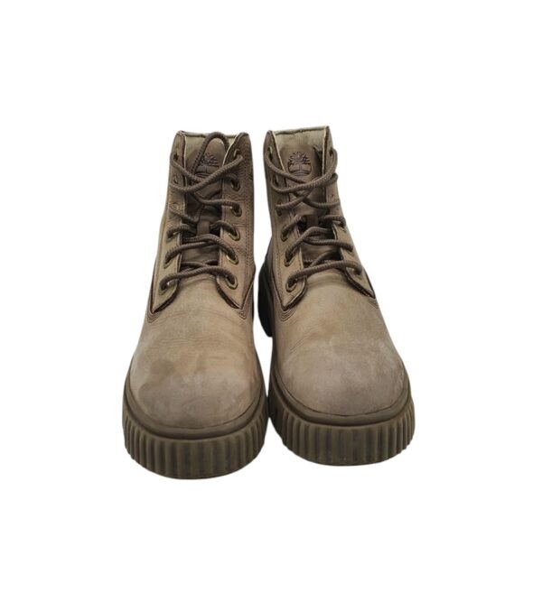 Ghete dama Timberland 40, piele, bej - imagine 3