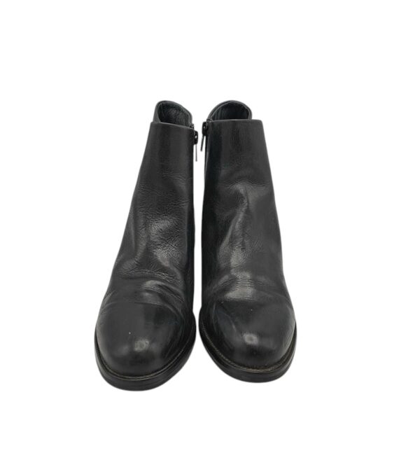 Botine dama 5th Avenue 40, piele, negru - imagine 3