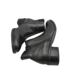 Botine dama 5th Avenue 40, piele, negru - imagine 4