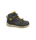 Ghete copii Trollkids 36, material textil, piele intoarsa, gri,Aquaproof