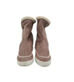 Cizme dama Converse 38, piele intoarsa, bej - imagine 3
