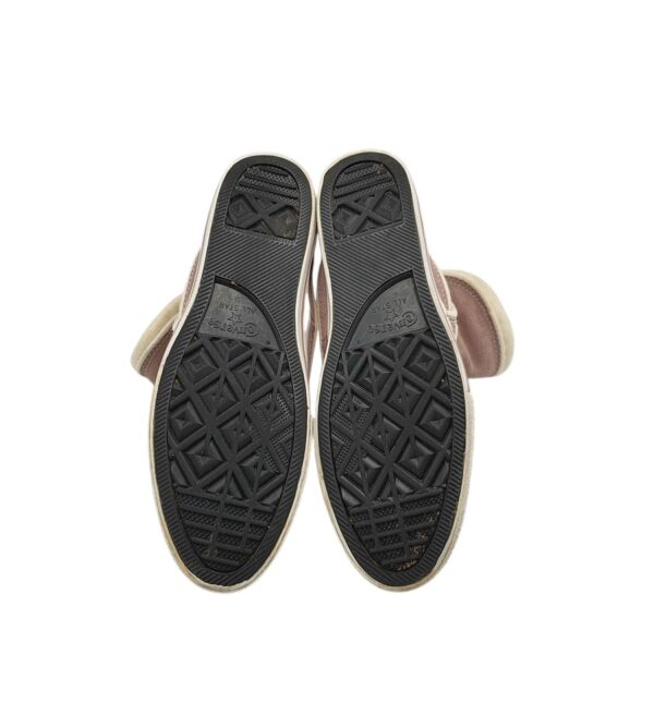 Cizme dama Converse 38, piele intoarsa, bej - imagine 5