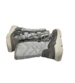 Cizme copii Superfit 33, piele intoarsa, material textil, gri, imblanite, Gore-tex - imagine 4