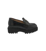 Mocasini dama Gino Rossi Felix, piele, negru