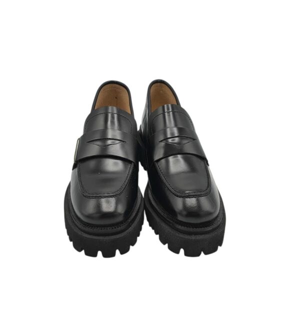 Mocasini dama Gino Rossi Felix, piele, negru - imagine 4
