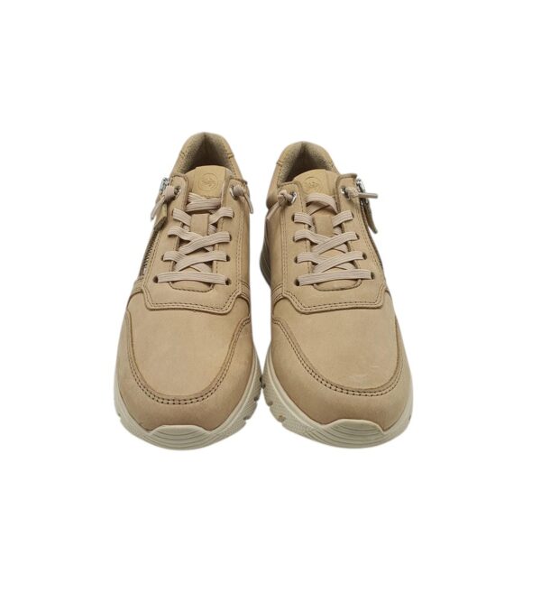 Adidasi dama Salamander 37, piele, crem - imagine 3