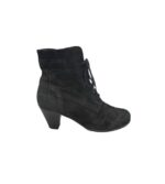 Botine dama Gabor 38, piele, negru