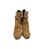 Botine dama River Island 36, material textil, maro - imagine 3