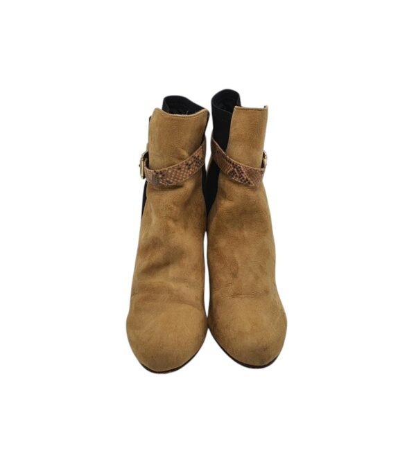 Botine dama River Island 36, material textil, maro - imagine 3