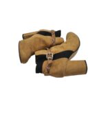 Botine dama River Island 36, material textil, maro - imagine 4