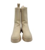Cizme dama Seastar 38, imitatie de piele, alb - imagine 3