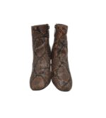 Botine dama Primark 37, imitatie de piele, maro - imagine 2