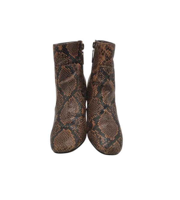 Botine dama Primark 37, imitatie de piele, maro - imagine 2