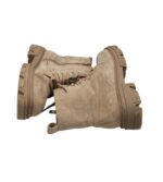 Ghete dama Lucky 41, material textil, bej - imagine 4
