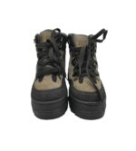Ghete dama Trekking 38, material textil, piele intoarsa, gri - imagine 3