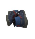 Ghete dama Quechua 38, imitatie de piele, material textil, albastru, imblanite,waterproof - imagine 4